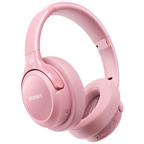 BERIBES Bluetooth Headphones Over Ear Wireless HiFi Stereo Headsets 65H 6EQ