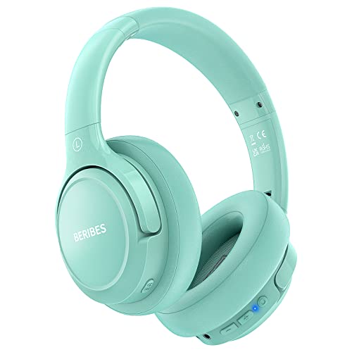 BERIBES Bluetooth Headphones Over Ear Wireless HiFi Stereo Headsets 65H 6EQ