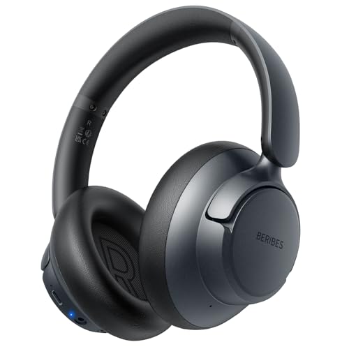 BERIBES Hybrid Active Noise Cancelling Headphones Wireless Over Ear 70Hours